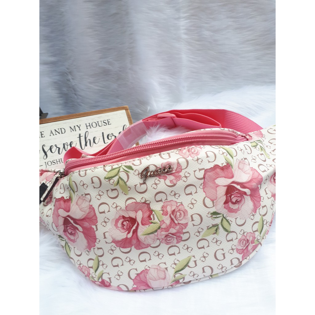 Guess floral 2025 fanny pack