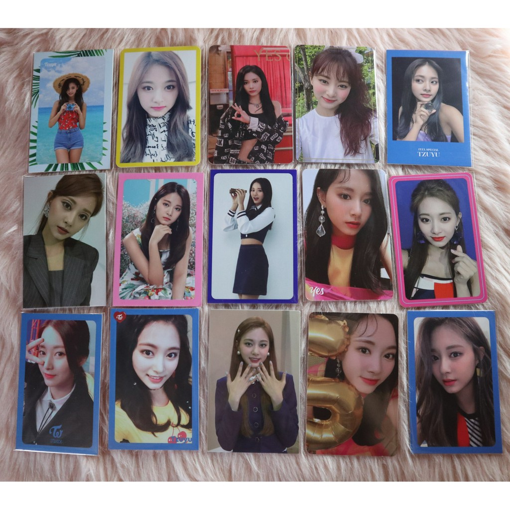 TWICE OFFICIAL PHOTOCARDS (TZUYU) | Shopee Philippines