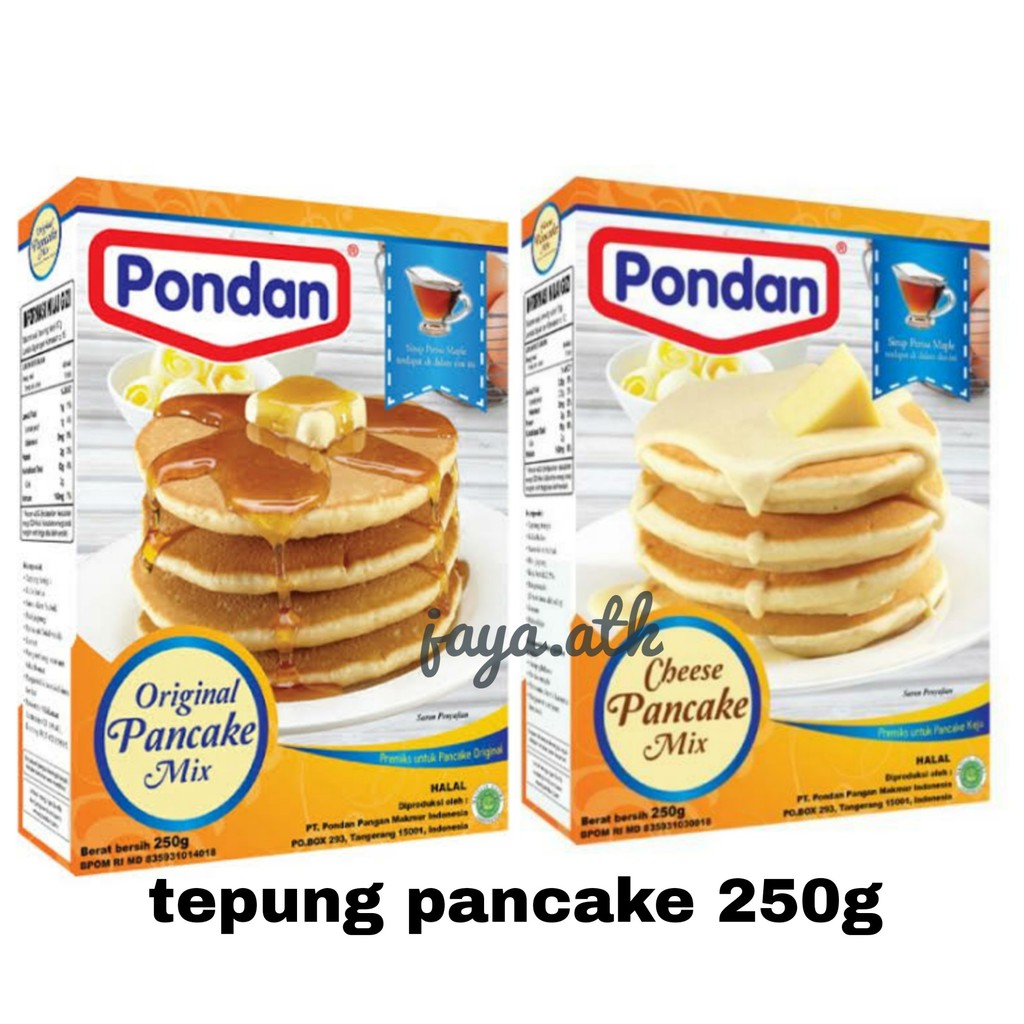 PONDAN INSTANT PANCAKE FLOUR ORIGINAL CHEESE 250 GRAM PREMIX PANCAKE ...