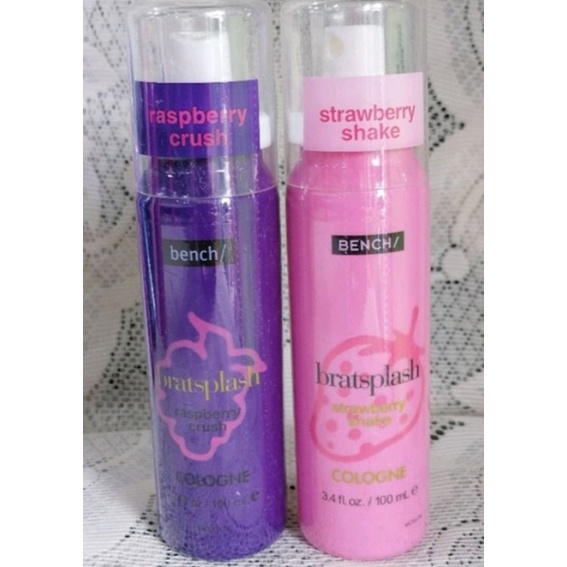 BENCH Bratsplash cologne Strawberry/Raspberry 100ml Shopee Philippines