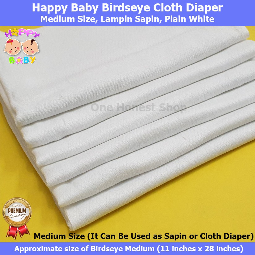 Plain best sale white diapers