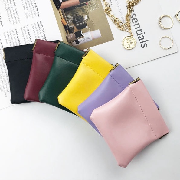 Small purse change bag sanitary napkin lipstick storage bag shrapnel