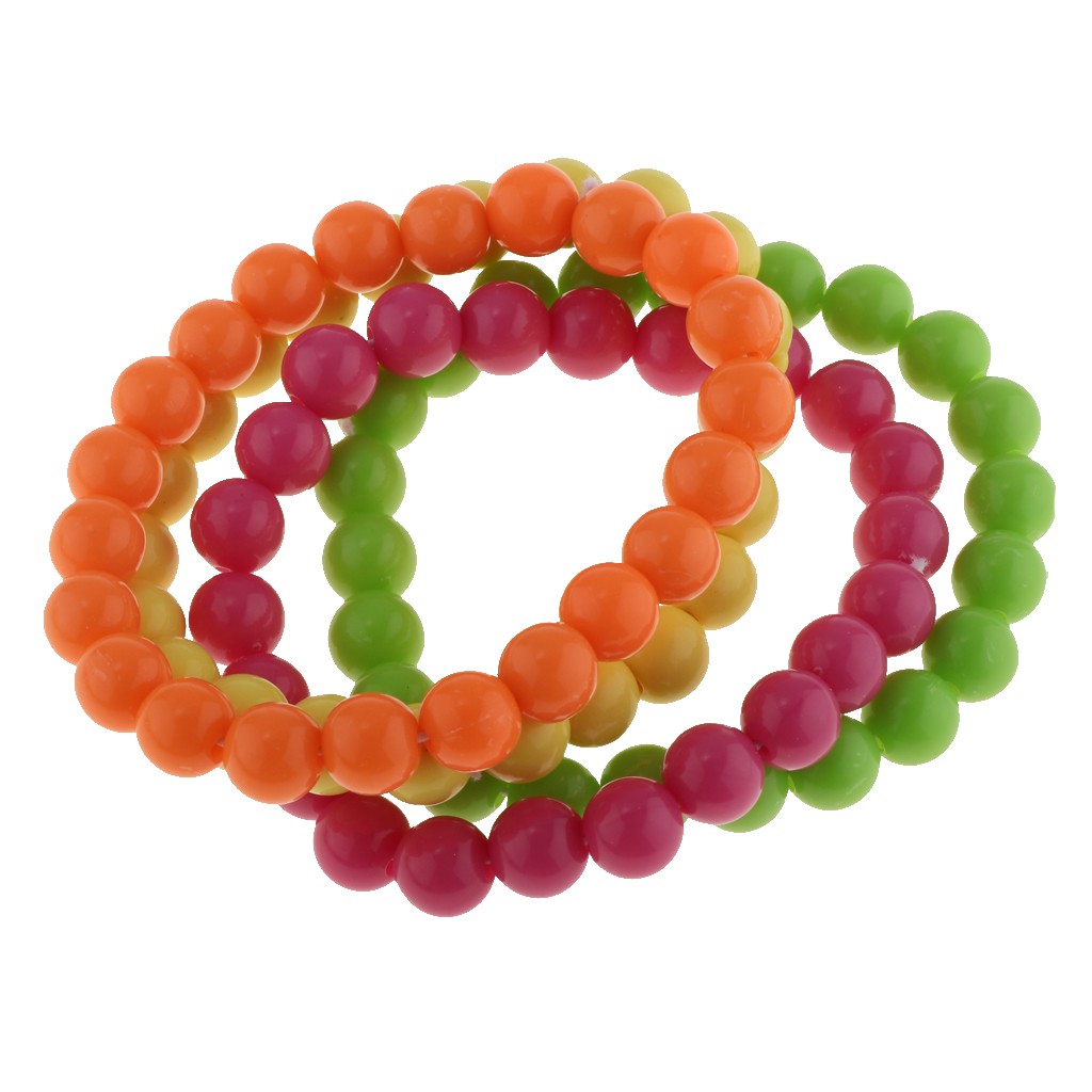 thumbnail image 2 of L244 Festive Cubes Beaded Necklace & Bracelet Set - Iris Fashion Jewelry 2 of 14