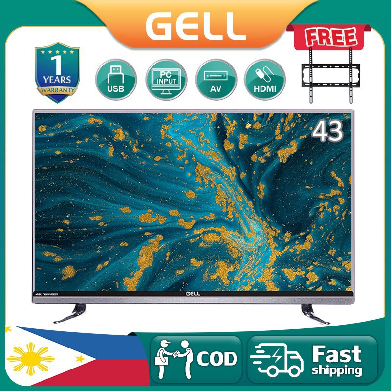 43 INCH TV flat screen on sale GELL tv 43 inches LED TV Full HD ultra