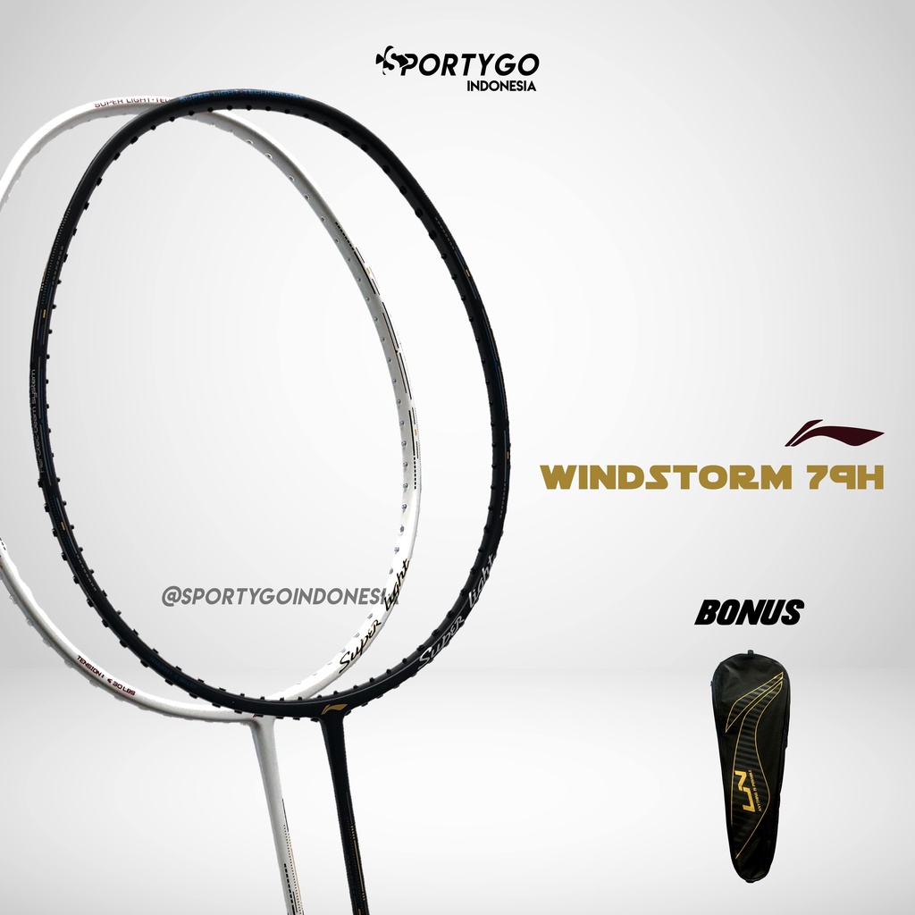 Badminton Lining WINDSTORM 79H 79H Racket Original Shopee Philippines