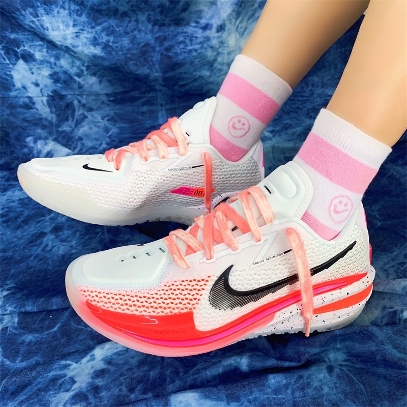 New product】Suitable for Nike Zoom gtcut peach Shoelaces gradient