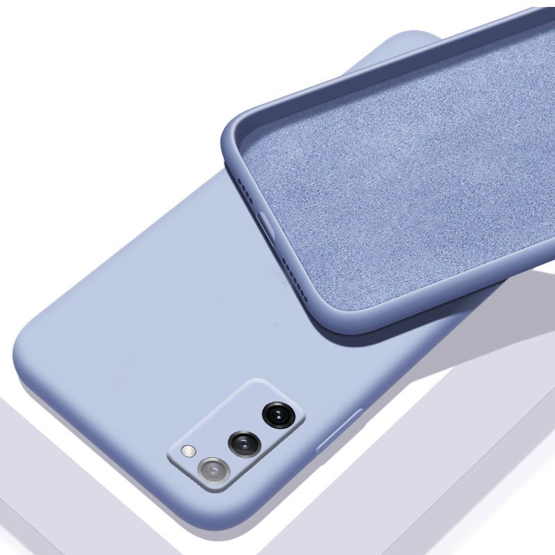 Samsung Galaxy S20 FE Case Matte Jelly Liquid Silicone Phone Casing Samsung  S20 FE 5G Candy Case Back Cover