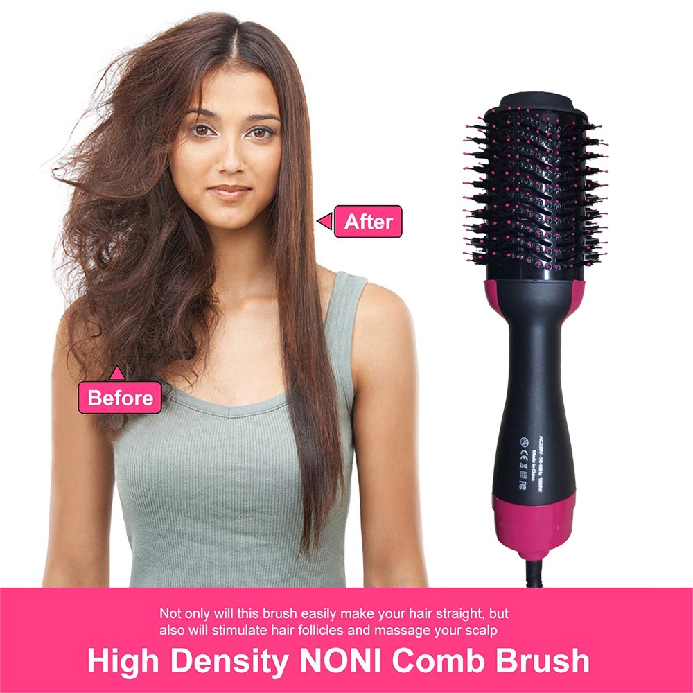 Curling brush hair clearance dryer