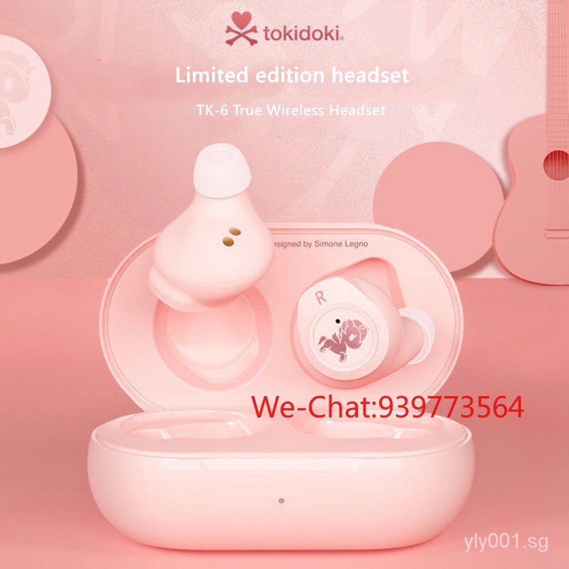 58rR in stock Tokidoki TK 6 Wireless Bluetooth Headset Cute Mini