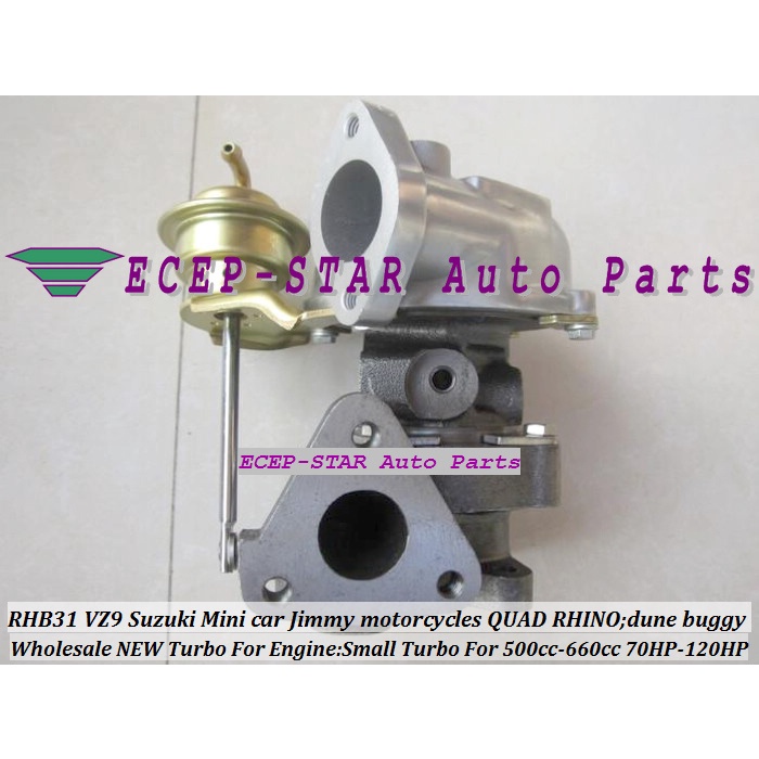 100% NEW RHB31 VZ9 13900-80710 Small Turbo For SUZUKI Jimny mini Car ...