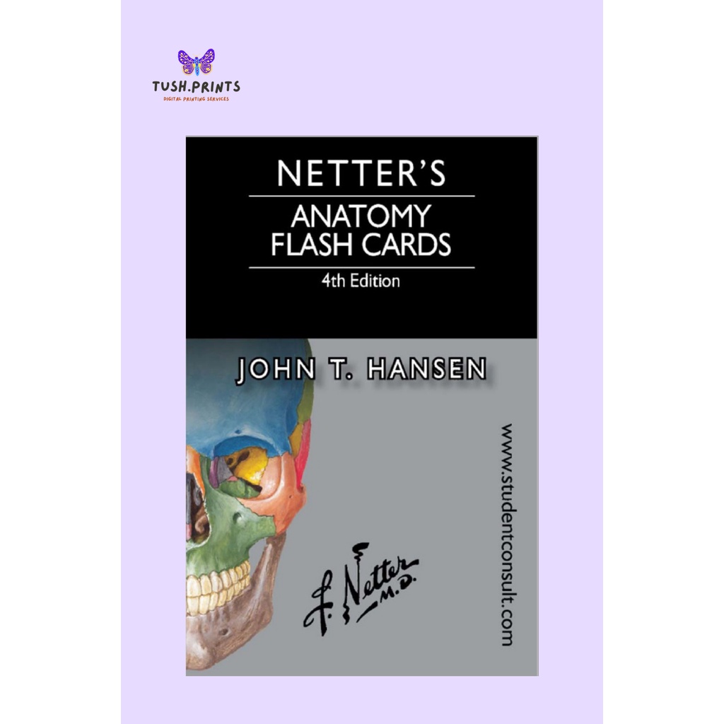 NETTER's Anatomy Flash Cards Shopee Philippines