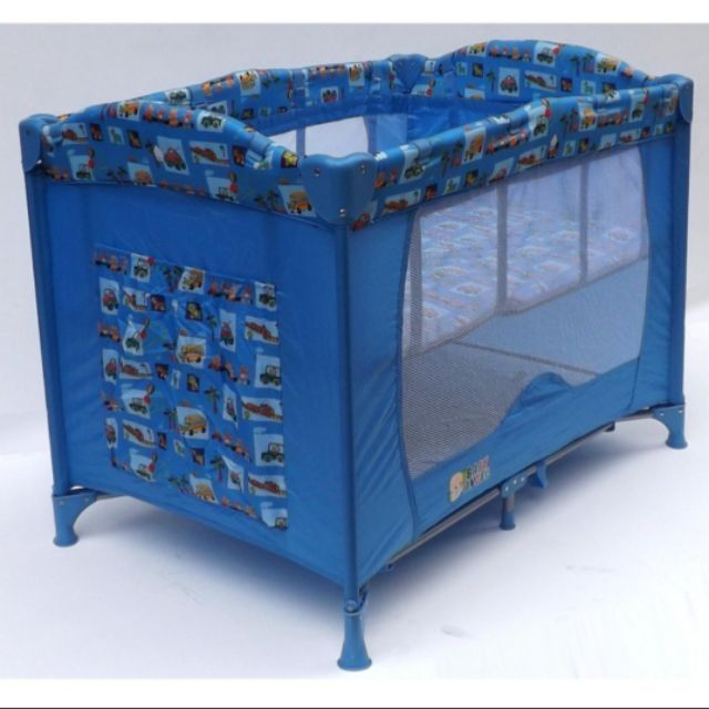 BABY ANGEL crib playpen code 8106 color (light blue) Shopee Philippines