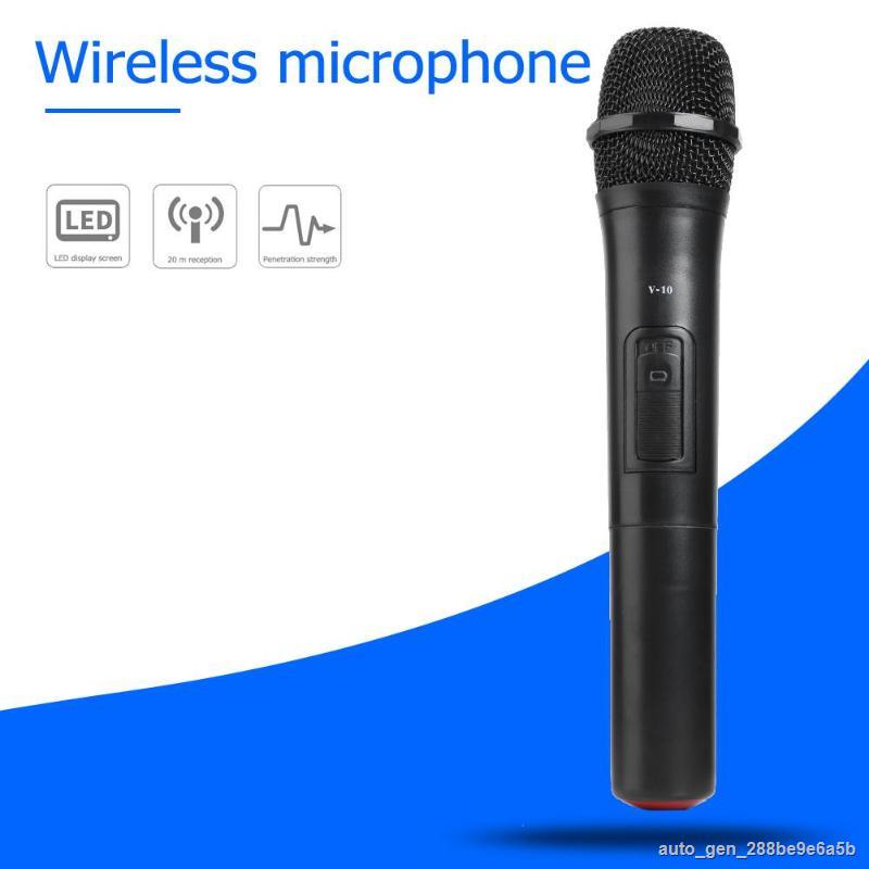 Audio equipment V10 Smart Wireless Microphone Handheld Mic With Usb