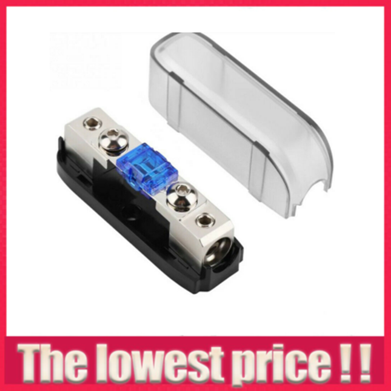 Stereo Audio Single Way AGU Fuse Holder Power Distribution Block