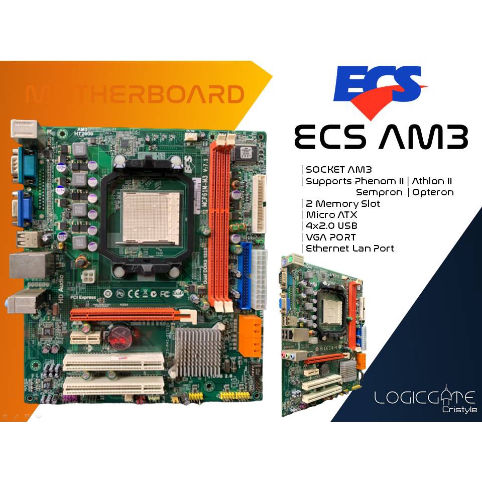 Am3 Motherboard Ddr3 Assorted Brand | Shopee Philippines