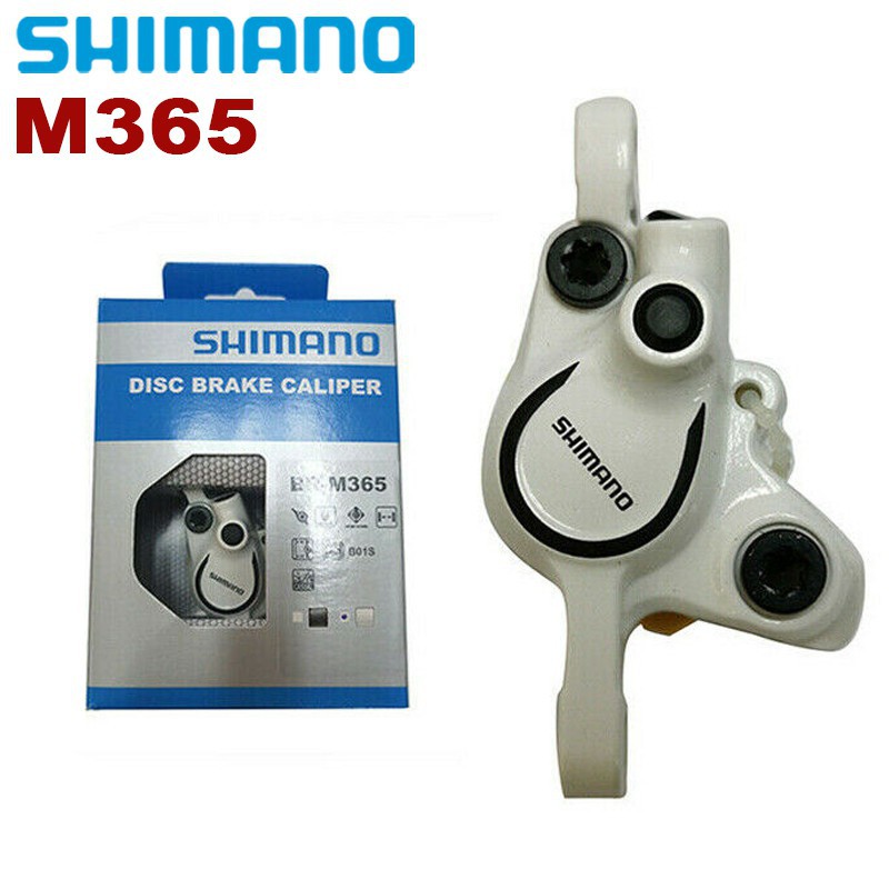 White shimano cheap hydraulic brakes