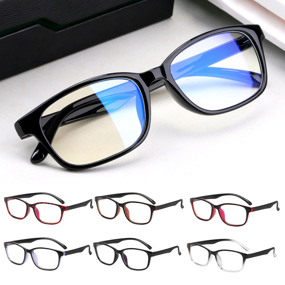 Anti blue rays Computer Glasses Men Women Eyeglass Frame Blue Light ...