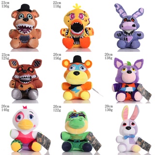  Funko Plush: Five Nights at Freddy's - Security Breach Set of 5  - Vannie, Glamrock Freddy, Glamrock Chica, Montgomery Gator, Roxanne Wolf -  FNAF 6 Plush Bundle : Toys & Games