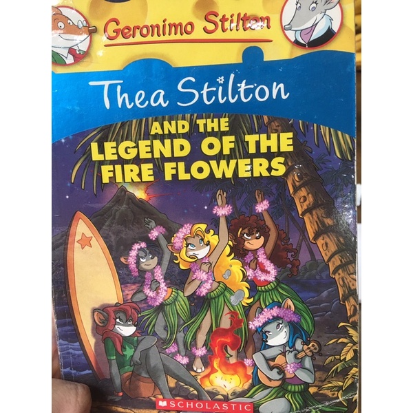 Thea Stilton And The Legend Of The Fire Flowers Shopee Philippines 5527