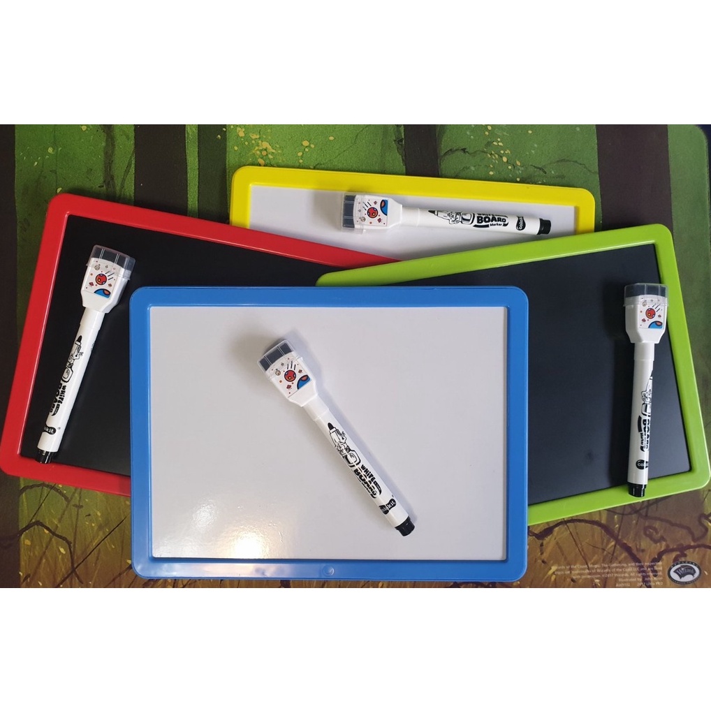 [FPS FairPriceSupplies] Colo Kit Board Set Dual purpose Whiteboard and