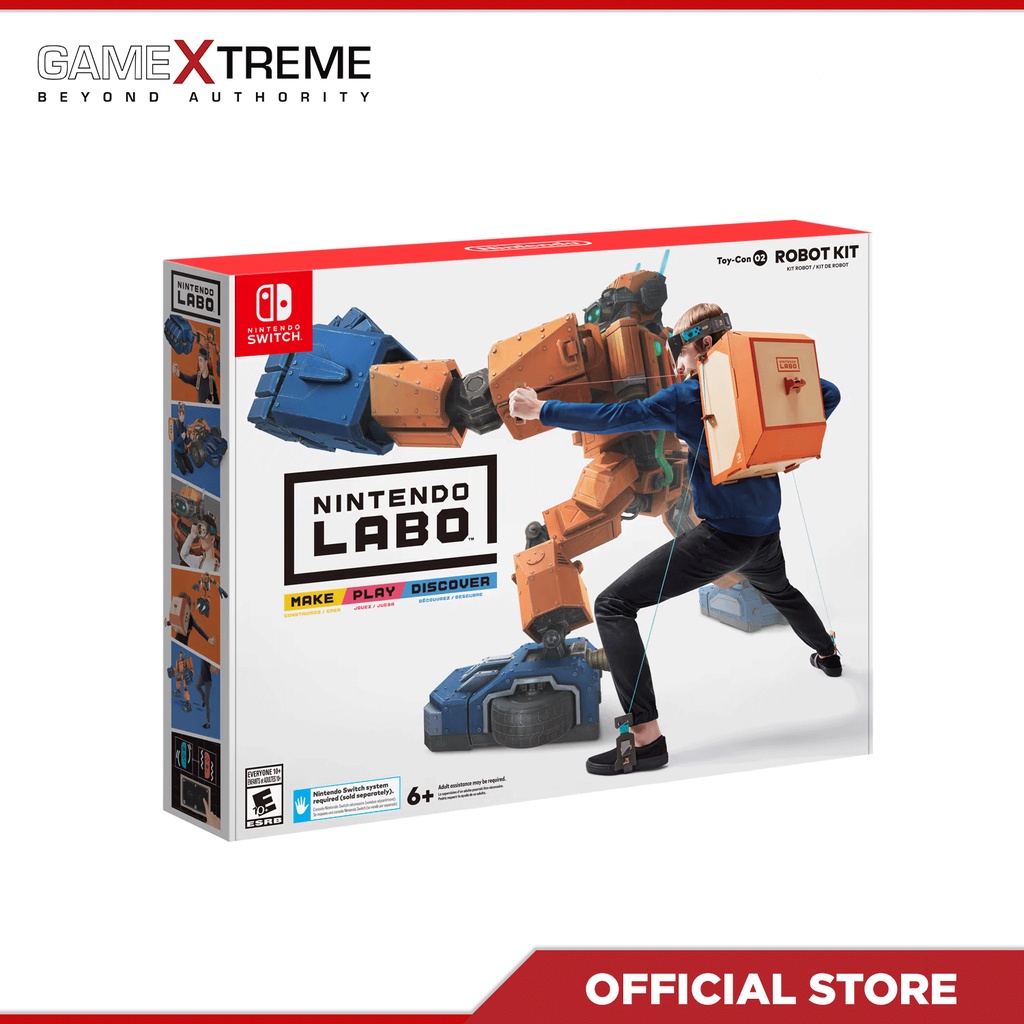 Nintendo switch and labo hot sale bundle