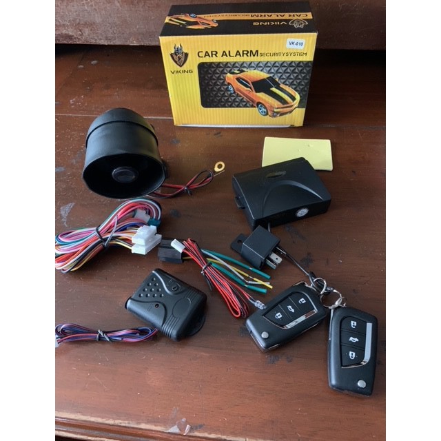 Vikings Car Alarm with Flipkey Remote (Toyota) Shopee Philippines