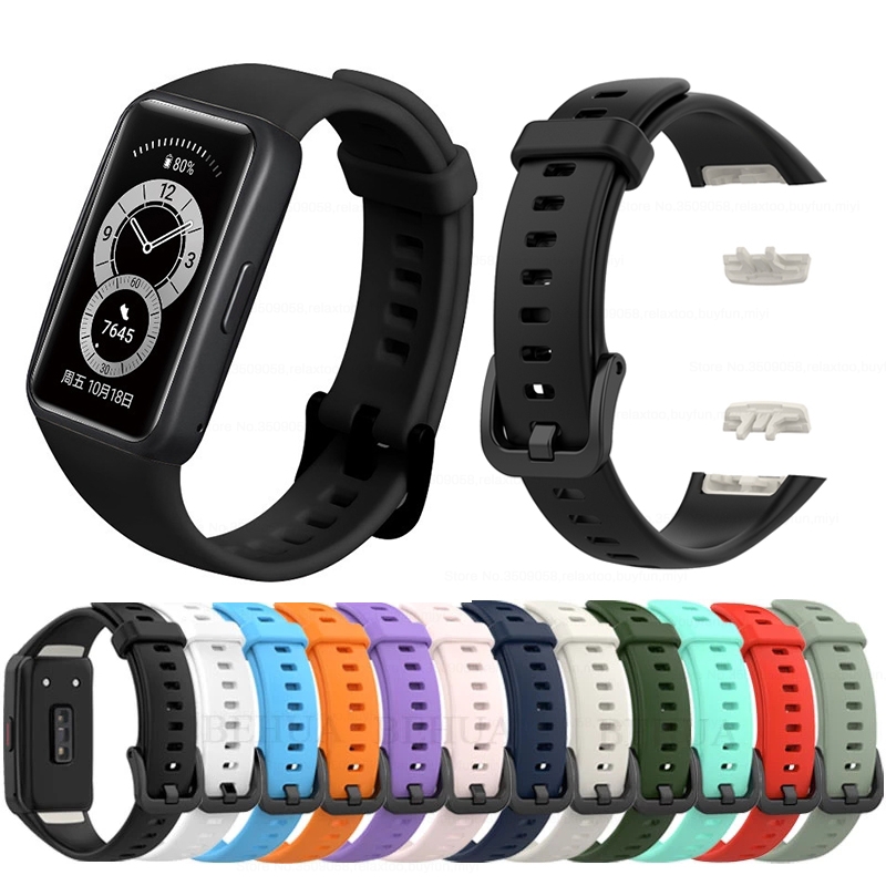 HUAWEI Band 6 Smart Watch Band Replacement Silicone Wristband Strap for