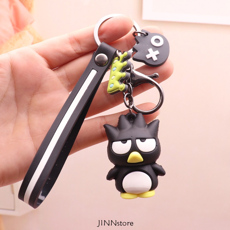 JINNStore Sanrio Kawaii Bad Badtz Maru Keychain Cartoon Cinnamoroll ...