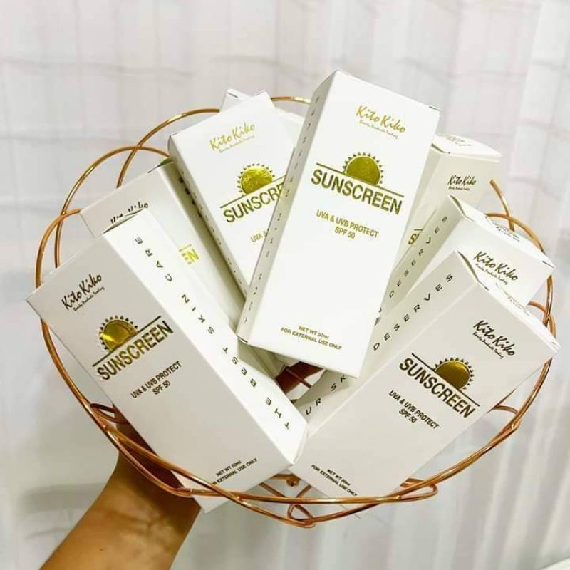 KITO KIKO SUNSCREEN SPF 50 | Shopee Philippines