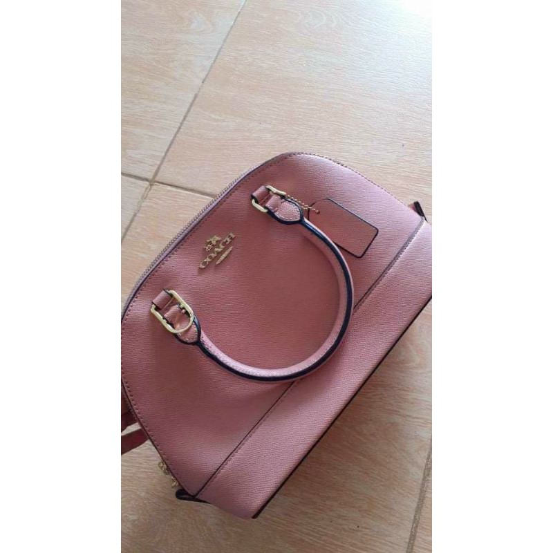 Coach Alma Pink, Women's Fashion, Bags & Wallets, Cross-body Bags on  Carousell