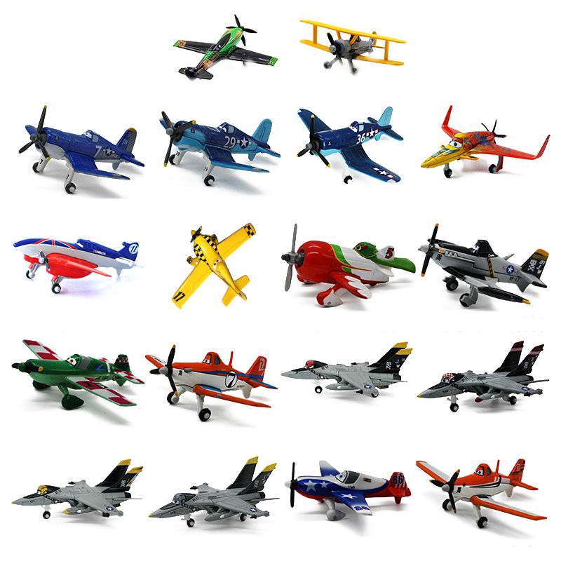 Disney Pixar Planes Classic Cartoon Metal Diecast Toy Plane Model ...