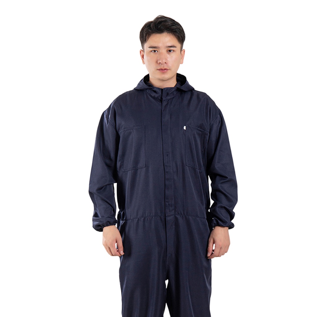 YYR_ No Odor Men Coverall Men Workout Tracksuit Jumpsuit