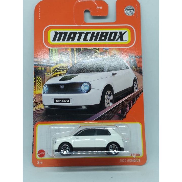 Matchbox Honda E 2020 - Modellauto 1:64 Blau Superfast Lesney