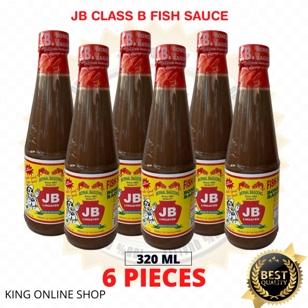 JB Boneless Bagoong Pure ISDA 320ML from Lingayen Pangasinan ( 6 ...