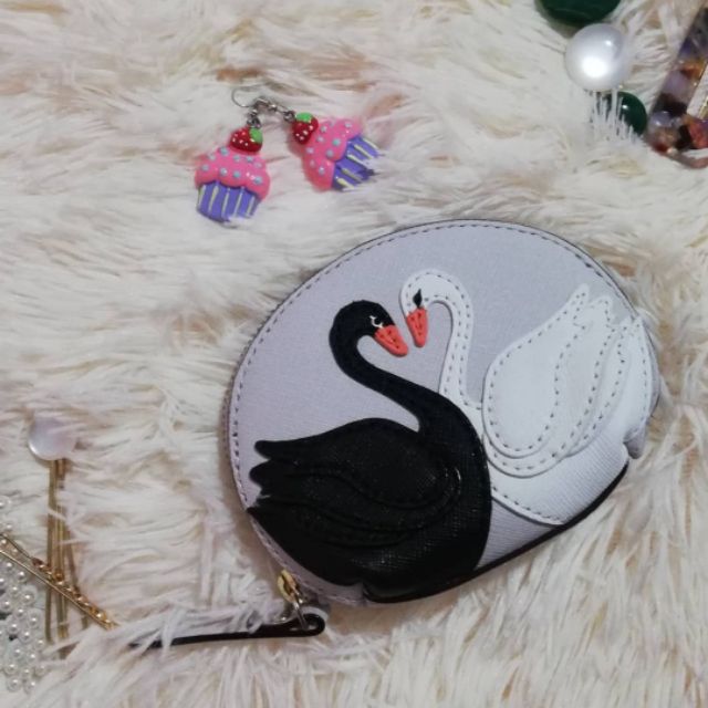 Kate spade 2025 swan coin purse