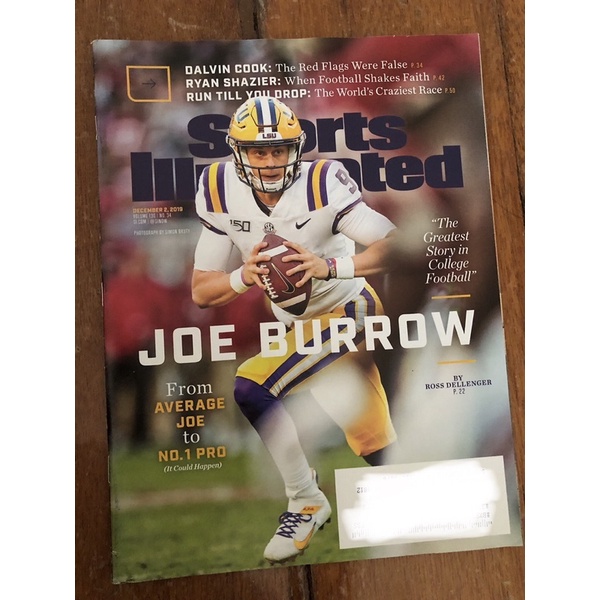 Sports Illustrated Back Issues Joe Burrow Kobe NFL Etc Choose Shopee