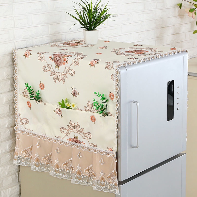 Fridge Dust Cover Multi-Purpose Washing Machine Top Cover Waterproof Refrigerator  Covers A2 