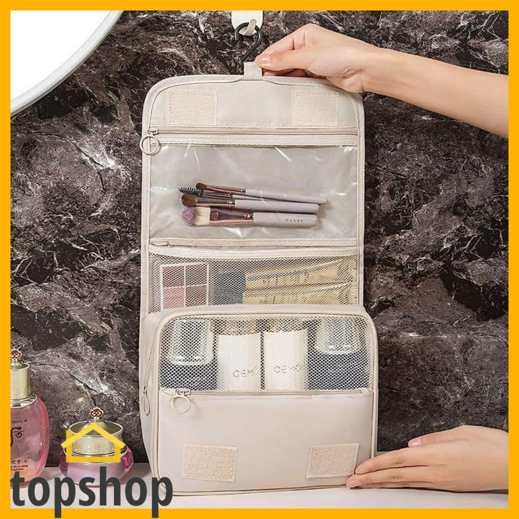 TOPSHOP Makeup Bag Travel Organizer Hanging Storage Bag Waterproof 