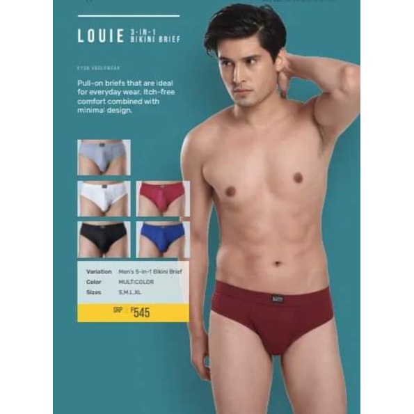 Bench 3-in-1 Pack Hipster Brief TUB0315A - Multicolor