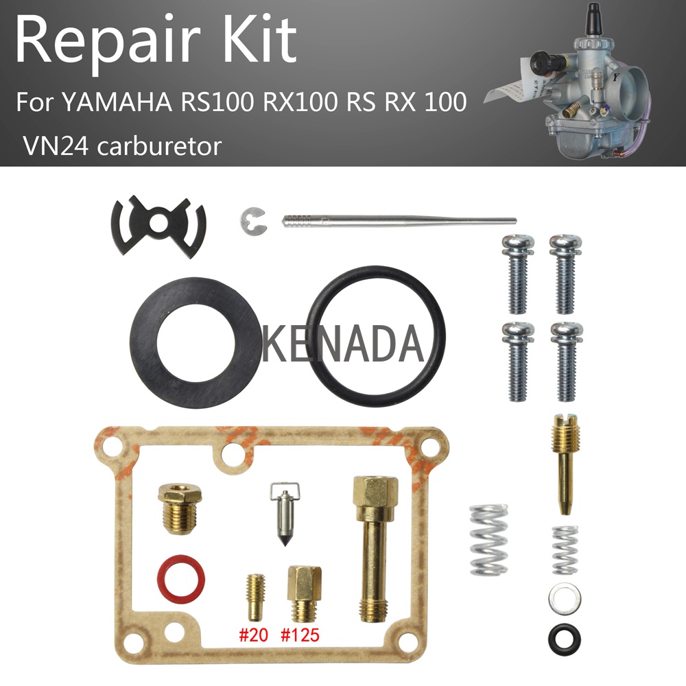 carburetor repair kit for yamaha RX100 RS100 RS RX 100CC VN24 motorcycle carb carburetor repair