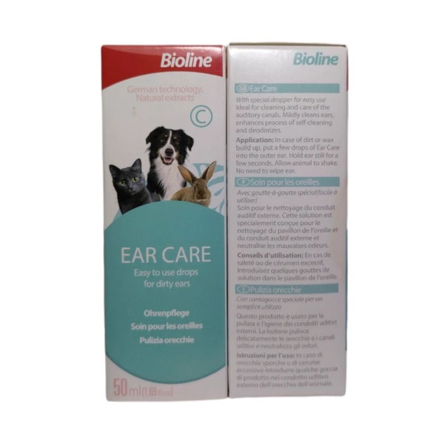Bioline Ear Care drops for dirty ears (50ml) Shopee Philippines