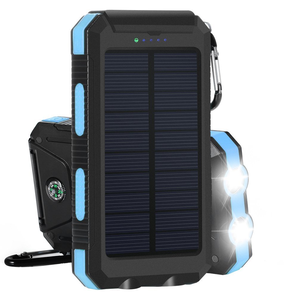 【Solar】wireless Power Bank Original PD 18W 100000mAh solar powerbank ...