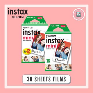Fujifilm Instax Mini Film Mini 12 9 Photo Paper 10/20/30 Sheets White  Rainbow For