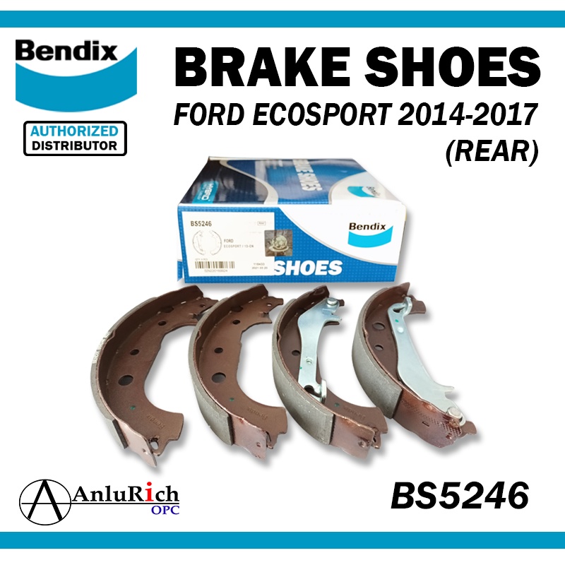 REAR BRAKE SHOE for FORD ECOSPORT 20142017 BENDIX (BS5246) Shopee