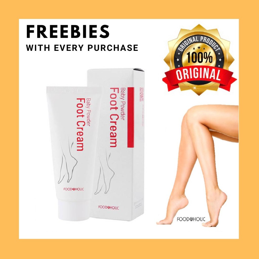 FOODAHOLIC BABY POWDER FOOT CREAM 100G Shopee Philippines