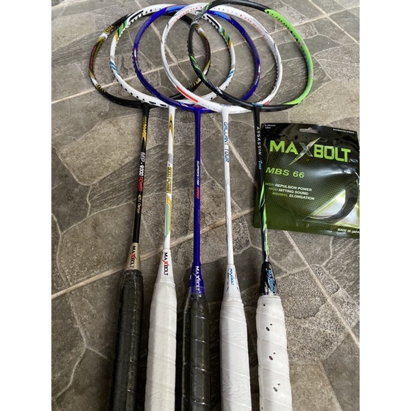 Badminton Racket Maxbolt Mp 8000 9000 Super Star Nano | Shopee Philippines