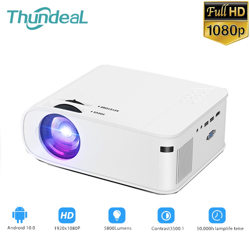 ThundeaL TD93 Projector 5G WiFi Full HD 1080P Projector Big Screen