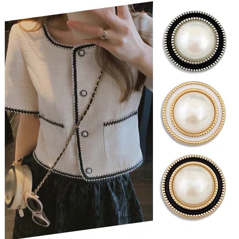 10 Pieces/lot Luxurious Sewing Accessories Buttons for Clothes 20mm ...