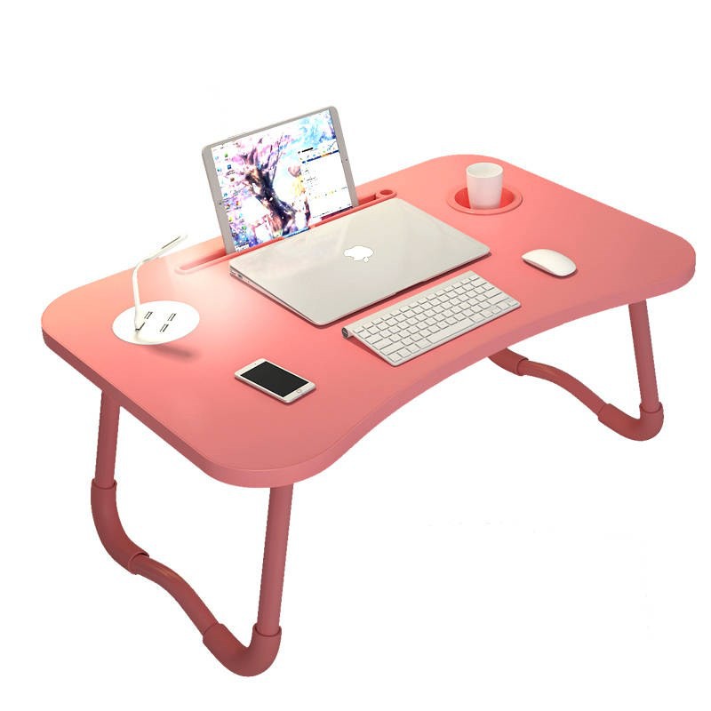 Foldable Laptop DesksHolders Dormitory Bed Desk Foldable Small Table