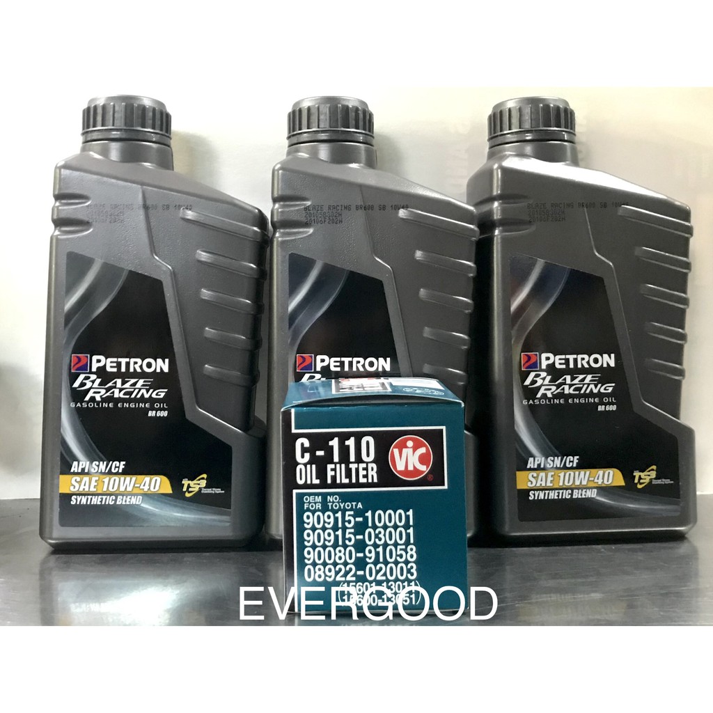 Change Oil Bundle for Toyota Wigo(Petron Synthetic with VIC Filter